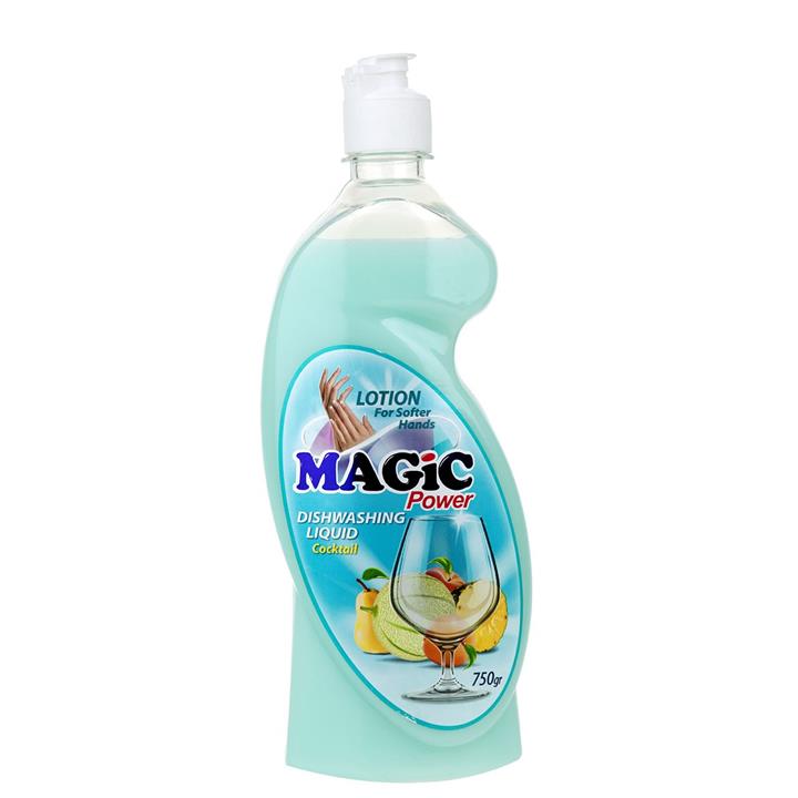 مایع ظرفشویی مجیک پاور مدل Cocktail مقدار 750 گرم Magic Power Cocktail Dishwashing Liquid 750g